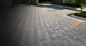 Header paving block Bandung