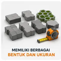 Memiliki berbagai bentuk dan ukuran.