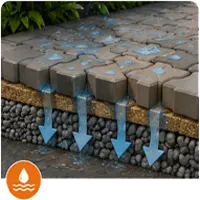 Mendukung sistem drainase yang lebih baik.