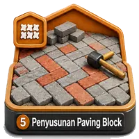 Penyusunan Paving