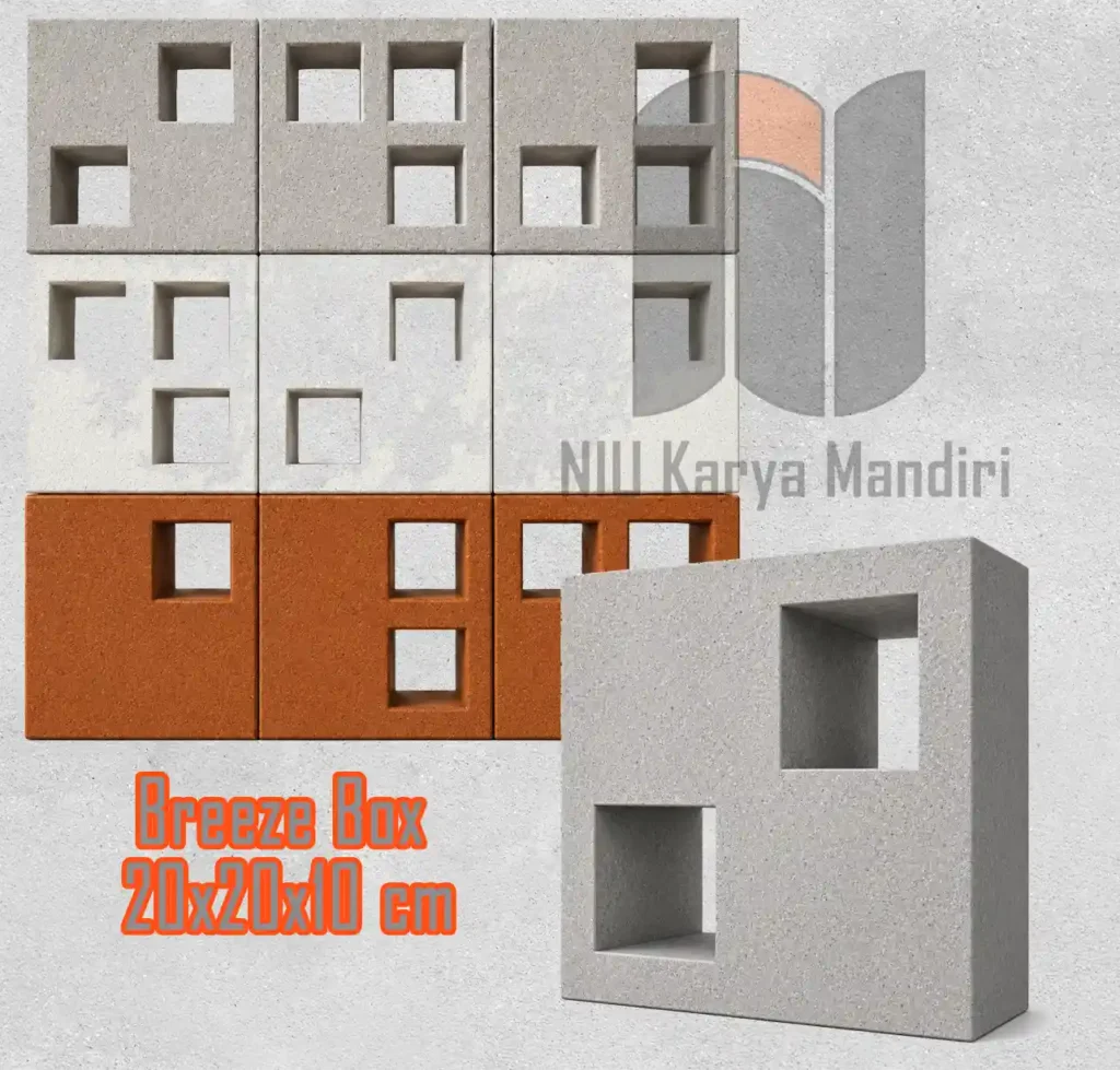 Harga Roster Beton Breeze Box 20x20x10 cm