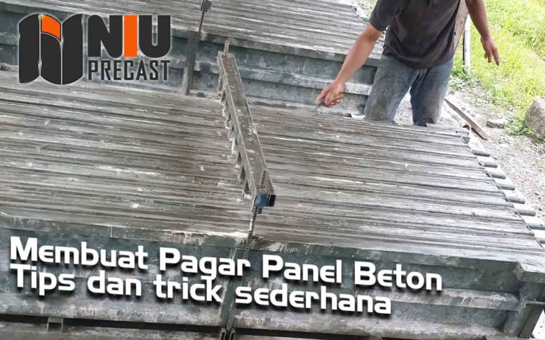 Cara Membuat Pagar Panel Beton