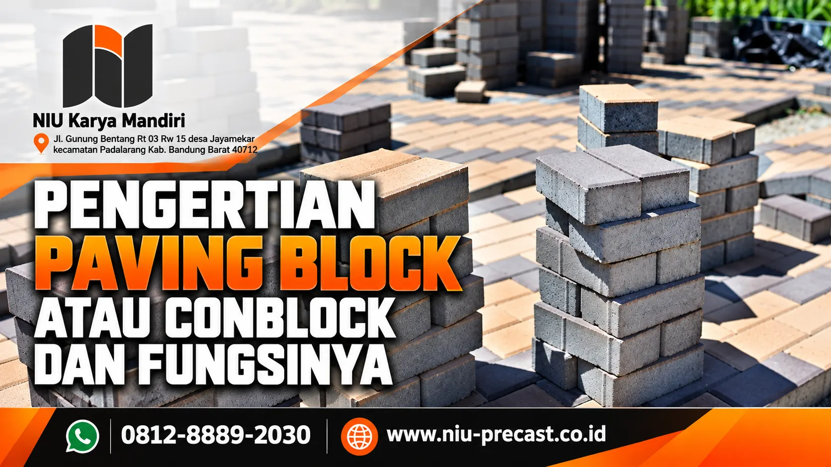 Panduan Paving Block NIU Karya Mandiri