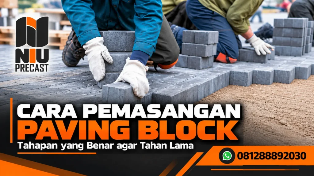 Panduan Pemasangan Paving Block NIU Precast