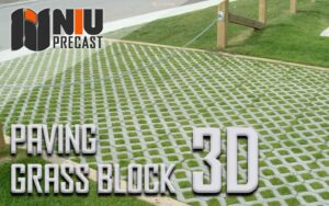 Paving Grass Block 3D