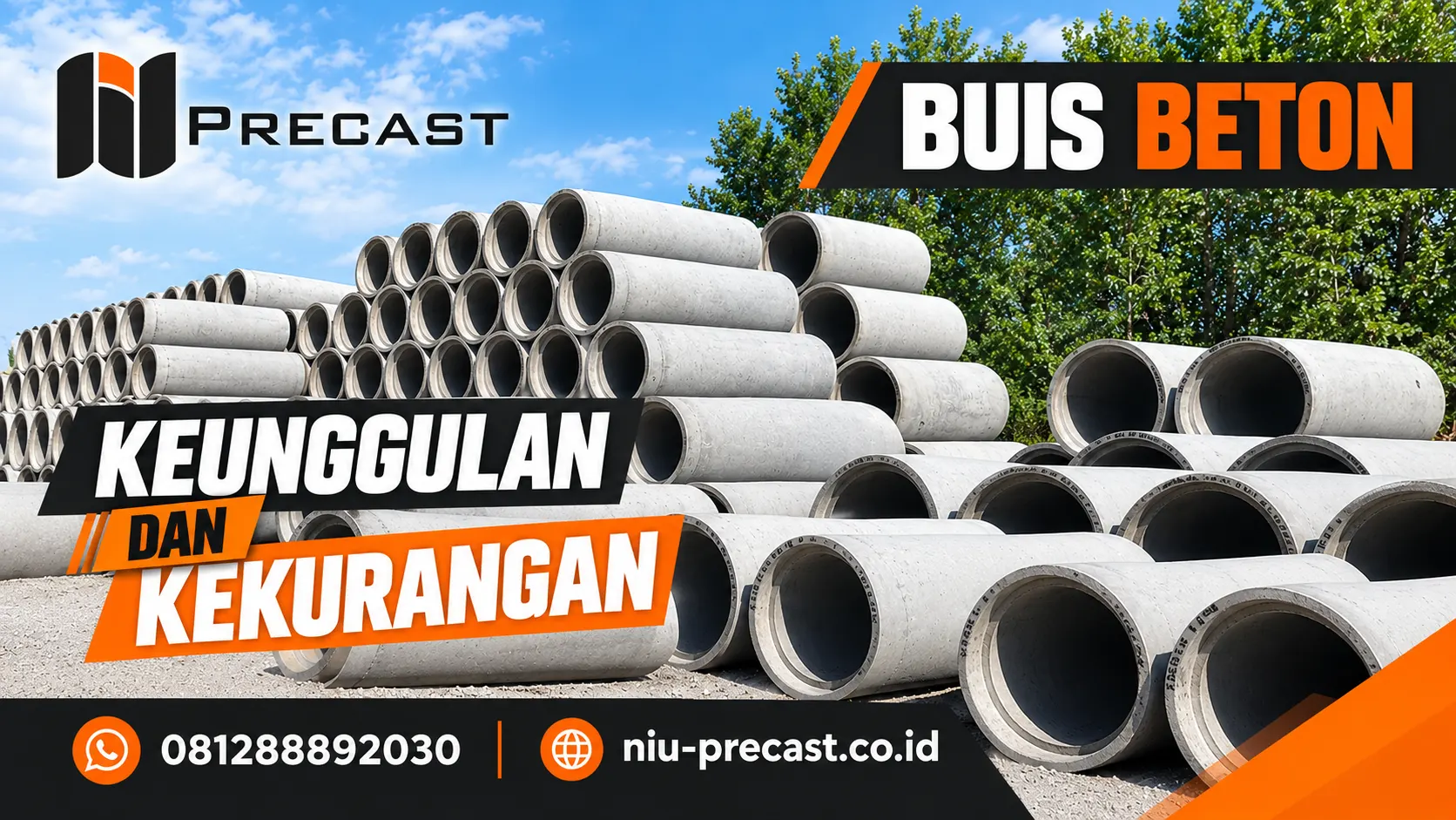 Keunggulan dan Kekurangan Pipa Beton Nunaanni
