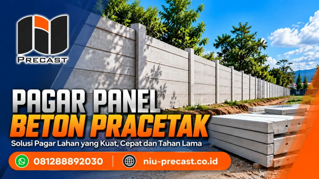 Spanduk Pagar Panel Beton Pracetak