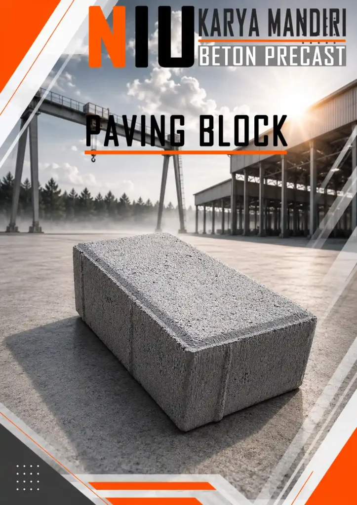 Pabrik Beton NIU Precast Paving Block