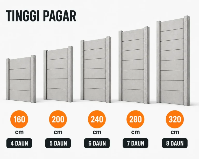 Pagar Panel Beton Bandung