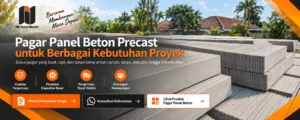 Harga Pagar Panel Beton Precast