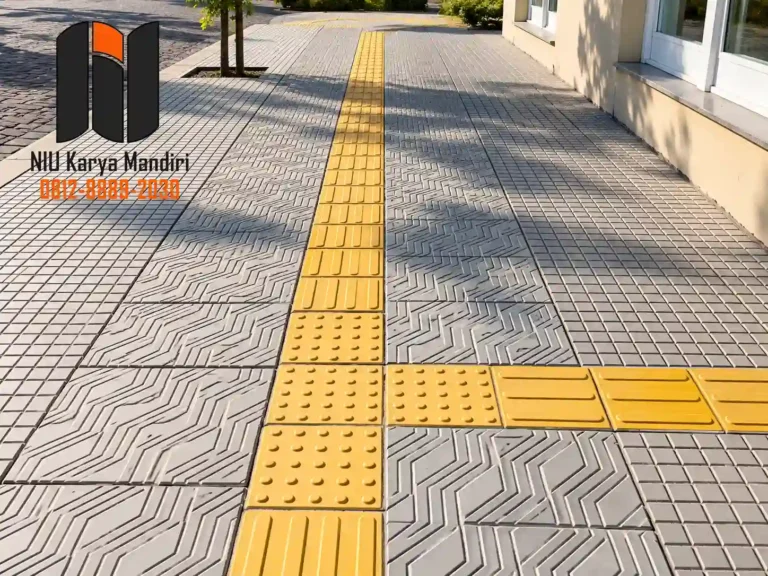 Harga Guiding Block Terbaru 2026 Jalur Ubin Taktile di Trotoar Kota