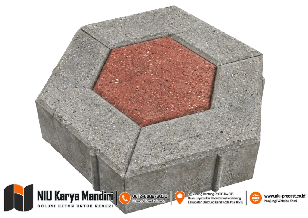 Paving Segi Enam Antik