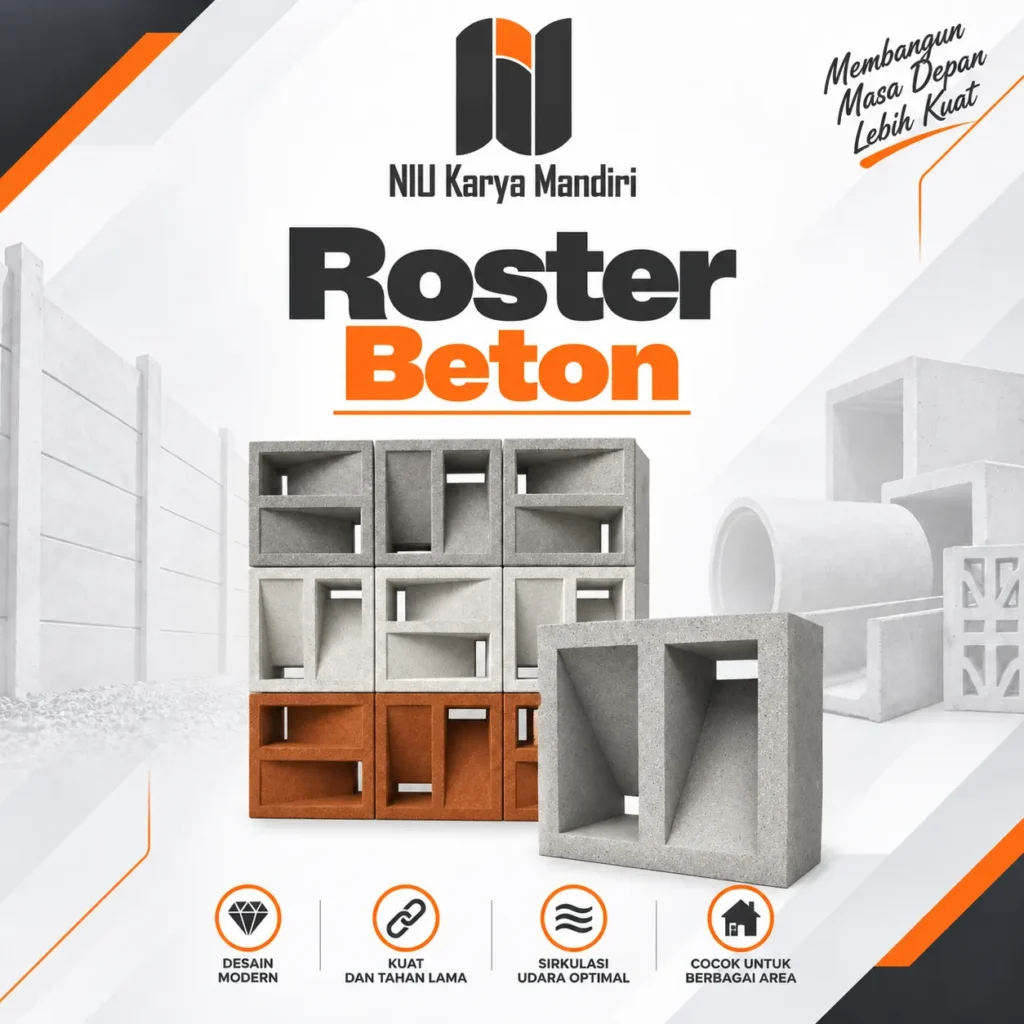 Roster Beton