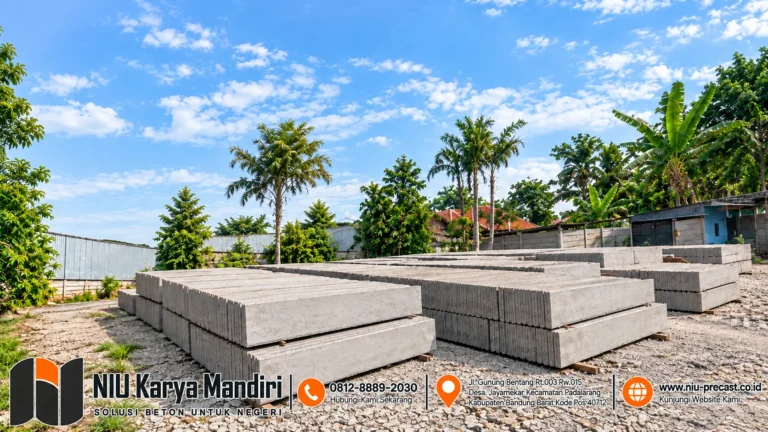 Stok Pagar Panel Beton Precast