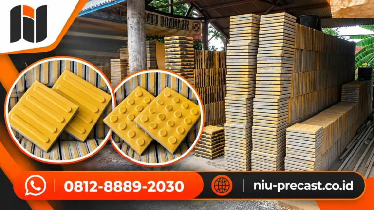 Gudang Paving Taktile Niu Precast