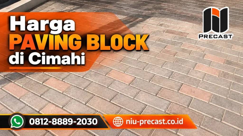 NIU Precast Paving block beton pola bata untuk halaman dan area parkir di Cimahi – NIU Precast