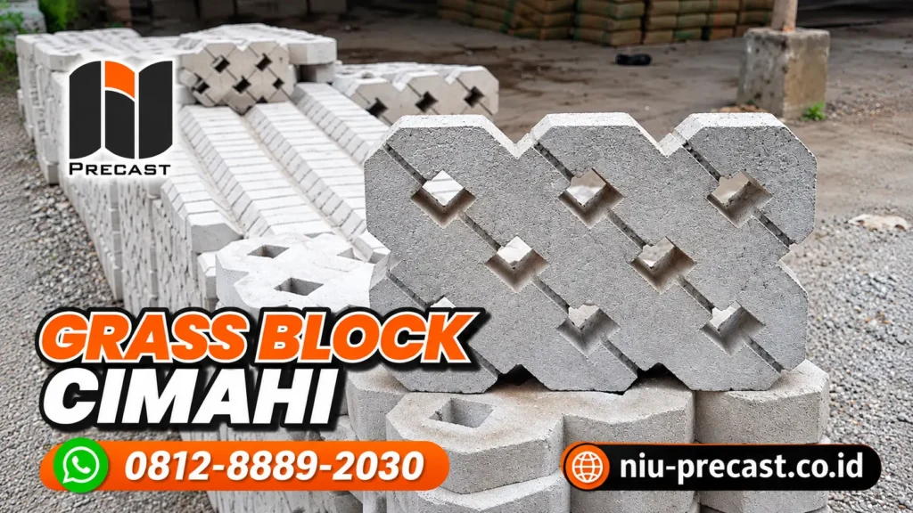 NIU Precast Grass Block Precast Cimahi