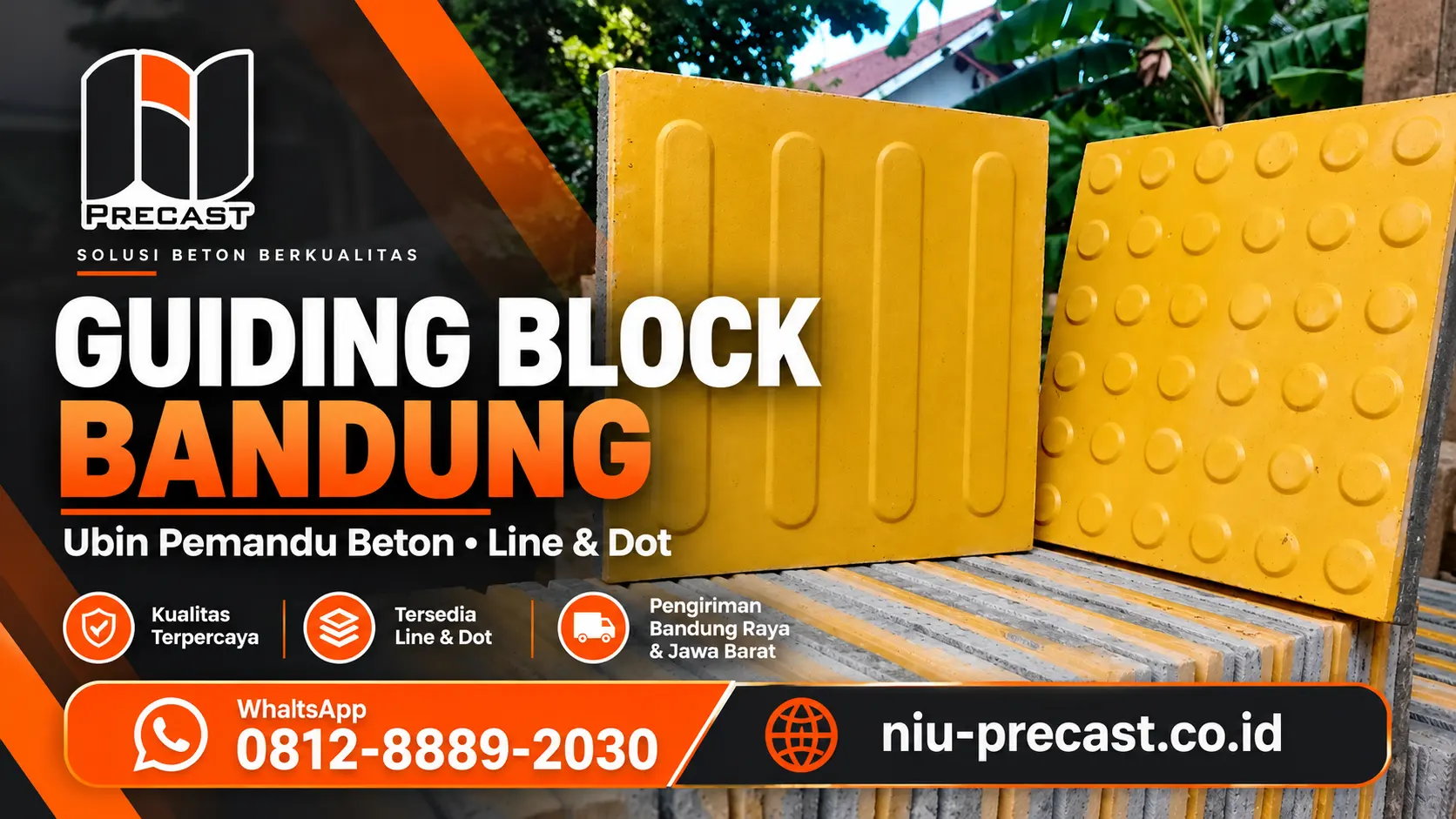 Iklan Guiding Block Bandung