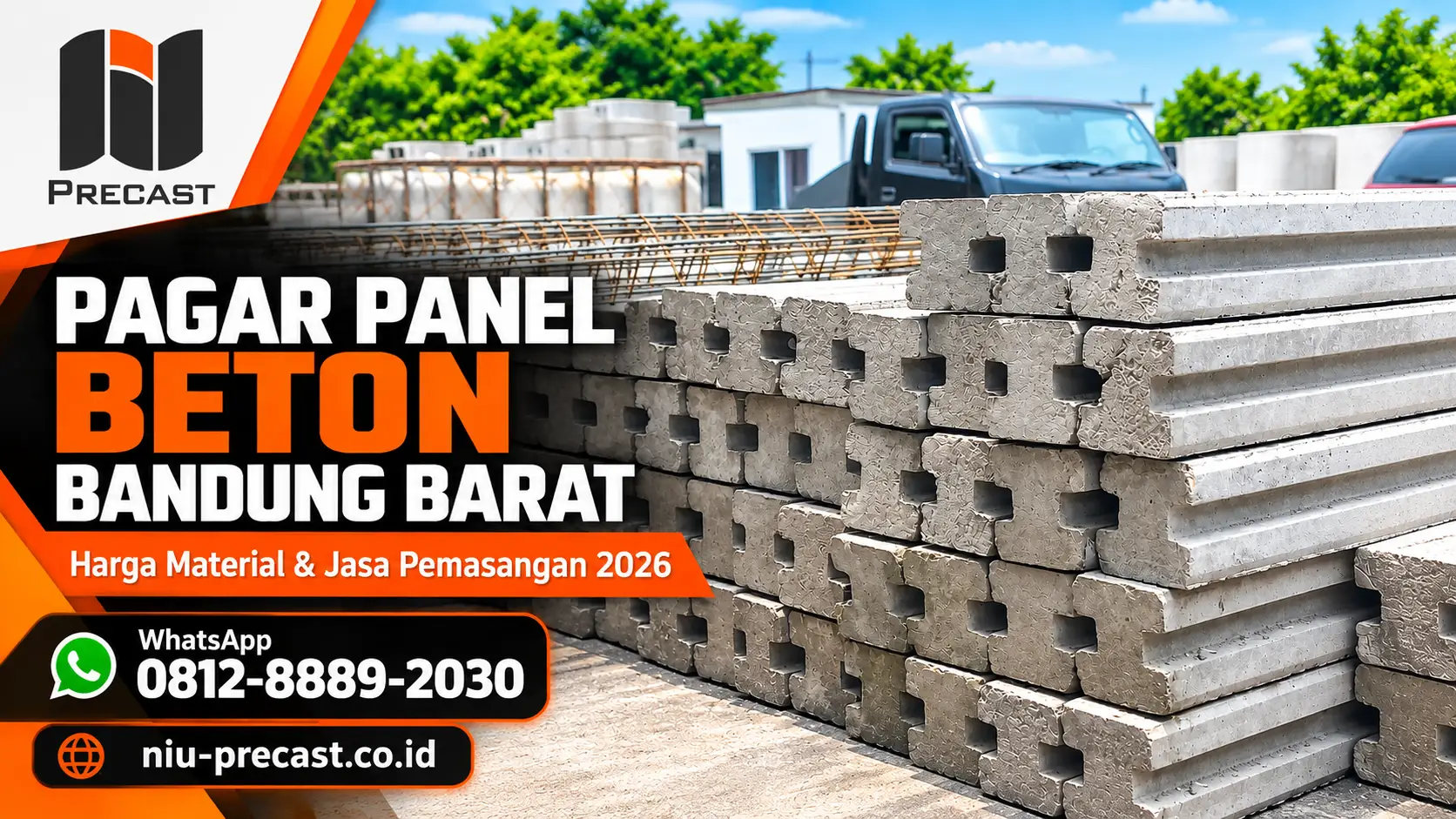 Pagar Panel Beton Bandung Barat