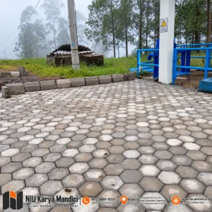 Paving Hexagonal di Area PLTM Cikopo 2