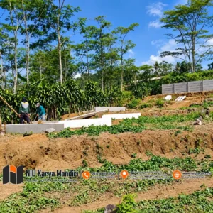 Pemasangan Pagar Panel Beton di Lahan Kosong