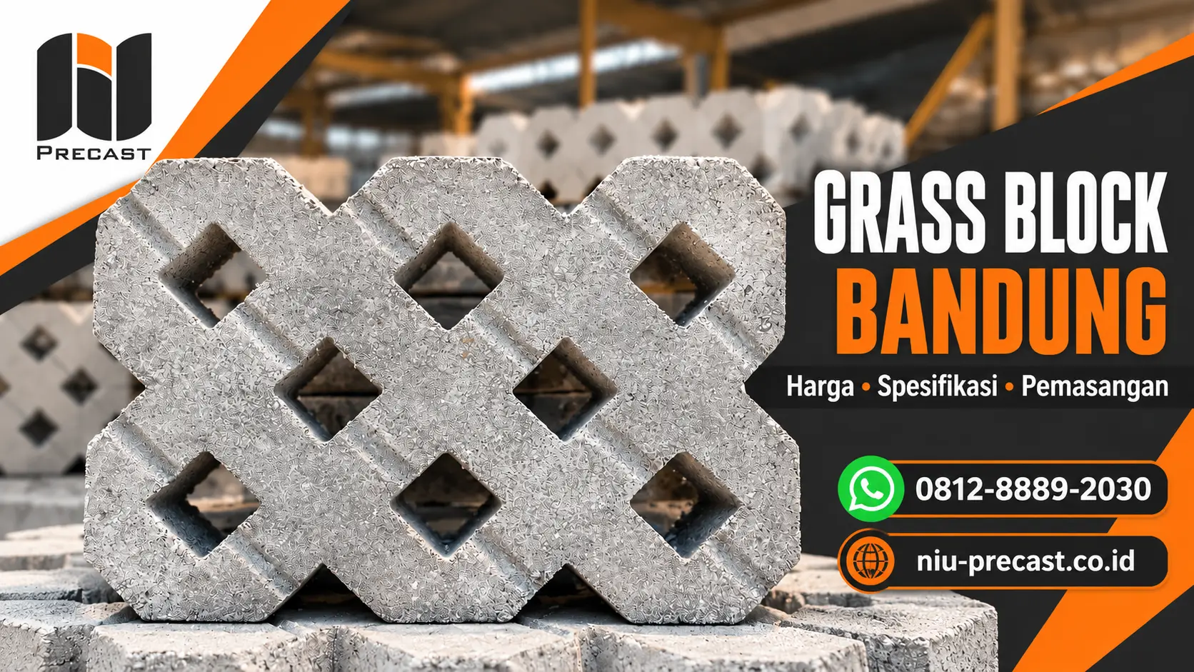 Promosi Grass Block NIU Precast